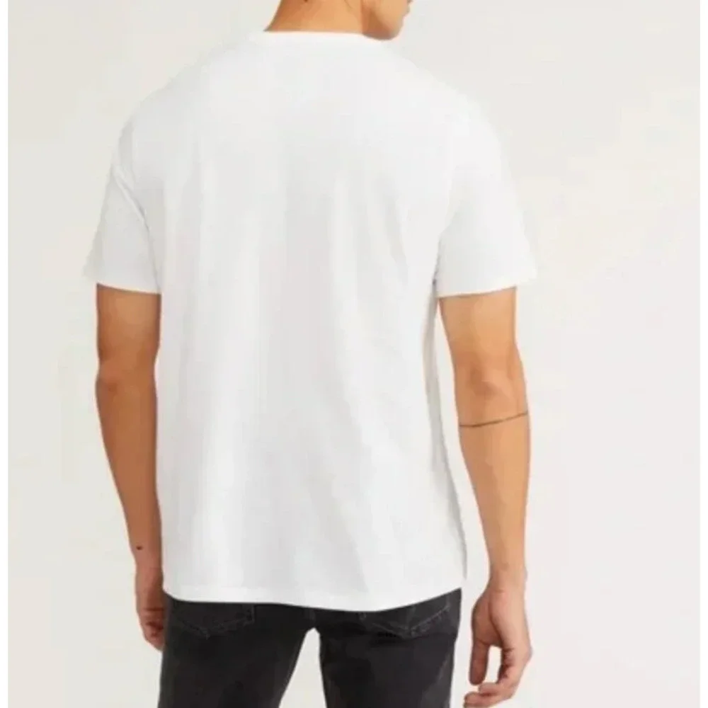 everlane the premium-weight pocket tee short sleeve uniform white, men's medium - Picture 2 of 7
